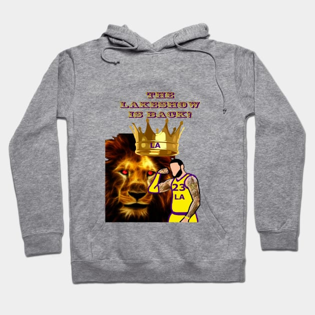 The Lakeshow Is Back! Hoodie by WVEGA